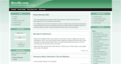 Desktop Screenshot of mecelle.com