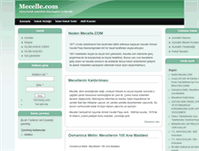 Tablet Screenshot of mecelle.com